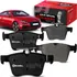 Kit Pastilha Freio Traseiro Brembo Audi Tt S3 Tts 2.0 2015 +