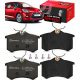 Kit Pastilha Freio Traseiro