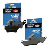 Kit Pastilha Freio Vaz D T Bmw F G 650 Gs Ano 00 16 