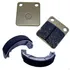Kit Pastilha + Patim De Freio Honda Cg 150 Sport 2004 A 2005