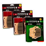 Kit Pastilha Potenza Diant tras Dafra Maxsym 400 952 953
