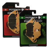 Kit Pastilha Potenza Diant tras Yamaha Xmax 250 Abs 142 141