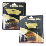 Kit Pastilhas De Freio Bmw G 650 Gs X G650 Cobreq Cerâmica