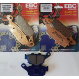 Kit Pastilhas Freio Diant Ebc tras nissin Suzuki Gladius 650