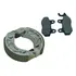 Kit Pastilhas Patim Lona Fazer 250 2006 2007 2008 2009 2010