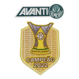 Kit Patch Palmeiras Avanti Campeão Brasileirão 2022