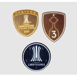 Kit Patch Tri Campeão Libertadores 2021