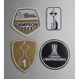 Kit Patches Campeon Da Libertadores 2013