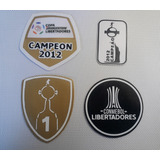 Kit Patchs Libertadores 2012 Campeon