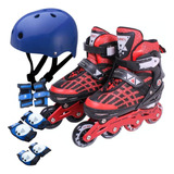 Kit Patins Inline Rollers