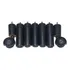 Kit Pé Cama Box Casal ( 7 Peças ) Pé Madeira Cama Baú