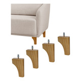 Kit Pe Palito Fácil Montagem Rack Puffs Criado Mudo Sofa 17c