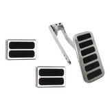 Kit Pedal Freio Embreagem E Acelerador Em Aluminio Billet V8
