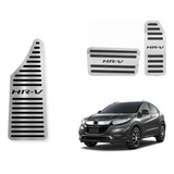 Kit Pedaleira Descanso Pé Inox Cromando Honda Hr v 2020 202