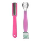 Kit Pedicure Removedor De Calos Lixa Ralixa 4 Lâminas