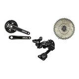 Kit Pedivela Shimano Slx Câmbio Deore Xt Cassete Xt 11v