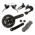 Kit Pedivela Tripla+passador Rapid Fire 21v+cambios+corrente