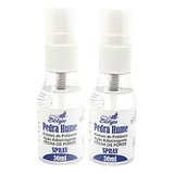 Kit Pedra Hume Spray 2x30ml Potássio Secante Manicure