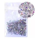 Kit Pedrarias Jóias Hotfix Unhas Strass Decoração 1440 Peças Cor Furta Cor Modelo Ss5