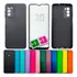 Kit Película 3d Capa Silicone Veludo Compatível Moto G52 G82