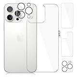 Kit Película 5d Ceramica Para IPhone 16 Película Traseira Película Camera IPhone 16 Pro Max 