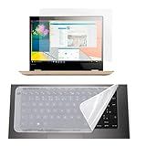 Kit Pelicula Anti Reflexo Fosca E Protetor Teclado Notebook 14