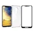 Kit Pelicula + Capa Capinha Case Para Motorola Moto G7 Play Cor Transparente