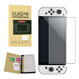 Kit Película Vidro Premium 9h Para Nintendo Switch Oled