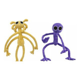 Kit Pelúcia Rainbow Friends Monstro Spider E Purple Roxo