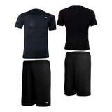 Kit Penalty Camisa Térmica Skin Manga Curta   Calção Penalty