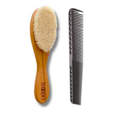 Kit Pente De Carbono Umi Escova Escovinha Disfarce Hairdo