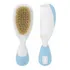 Kit Pente E Escova Natura Para Bebê  0 Meses Chicco Cor Azul