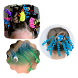 Kit Penteado Maluco Cabelo Divertido Limpador De Cachimbo