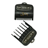 Kit Pentes Clip De Metal Preto Disfarce Wahl 0 5 E 1 0 5
