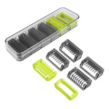 Kit Pentes Guia Com Estojo Para Philips One Blade Yinke 7 Pç
