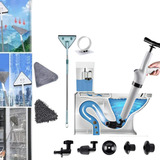 Kit Perfeito Casa Desentupidor Ar Alta Pressão E Mop Limpeza