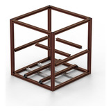 Kit Perfil Estrutural Vermelho Impressora 3d 250x250x250mm