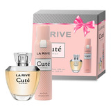 Kit Perfume Feminino Cuté La Rive Edp E 1 Desodorante 150ml