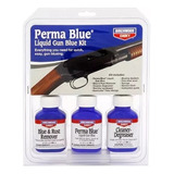 Kit Perma Blue Liquido P Oxidação Armas Completo Original