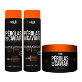 Kit Pérolas De Caviar Hidratante