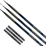 Kit Pesca 3 Varas De Mão Telescópica Triton 2 70m Promoção