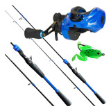 Kit Pesca Carretilha Akita