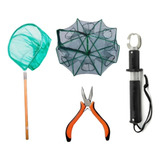 Kit Pesca Completo Covo Passagua Alicate Bico Pega Peixe