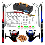 Kit Pesca Vara 1 70m Molinete C Linha E Acessórios