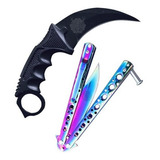 Kit Pescoco Karambit Canivete