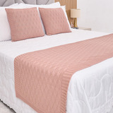 Kit Peseira Cama Queen 230x60cm Decoração Efeito 3d 2 Capa