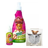 Kit Pet Educador Sanitário Xixi Não Pode Xixi Pode Cães Gato