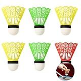 Kit Peteca Para Badminton Nylon 24 Unidades Alta Qualidade