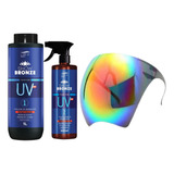 Kit Photon Uv Show Bronze Óculos Uv 400 Led