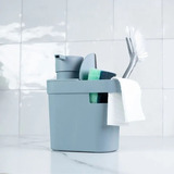 Kit Pia Cozinha Escorredor Talheres Lixeira Dispenser Rodo